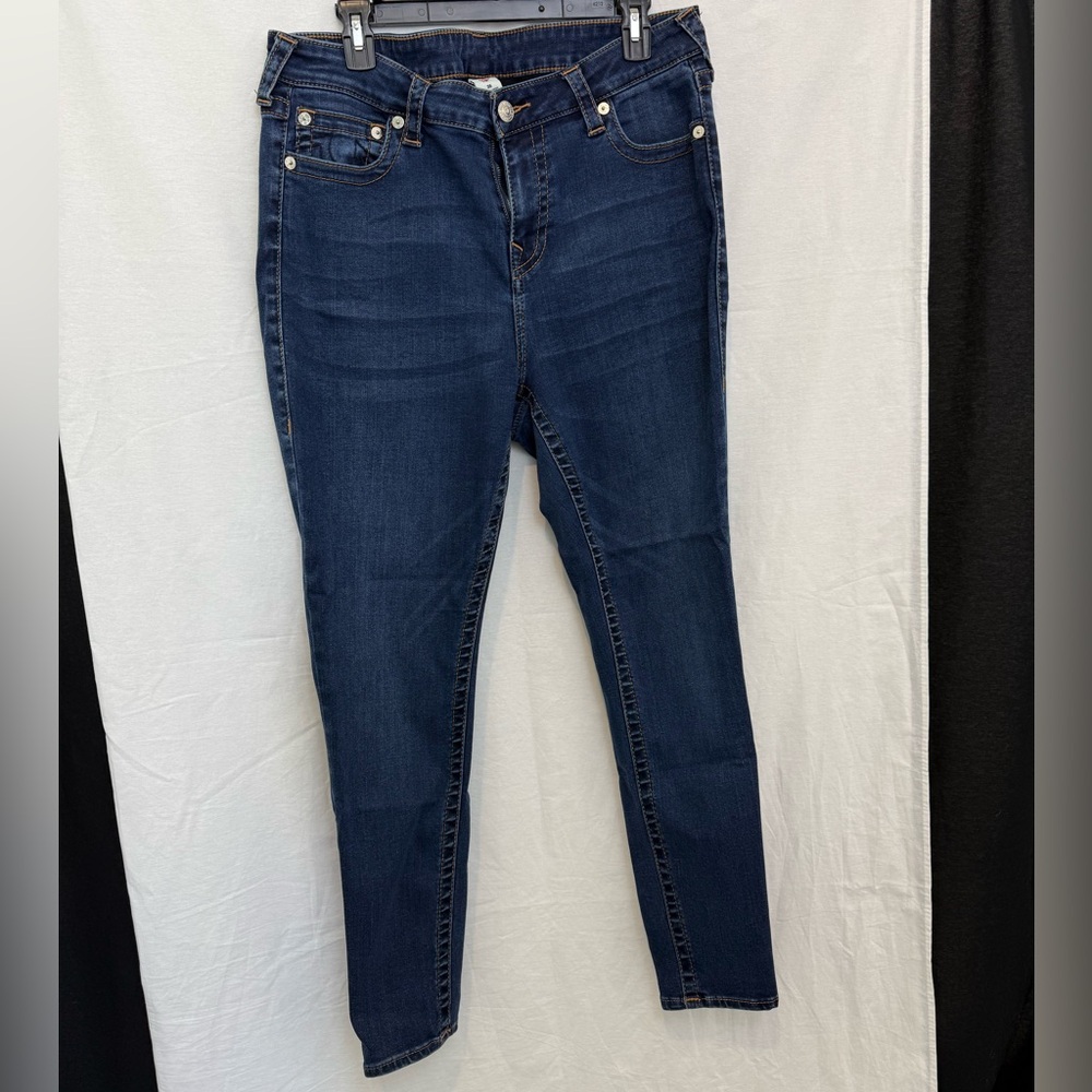 True Religion Dark Blue Skinny Jeans